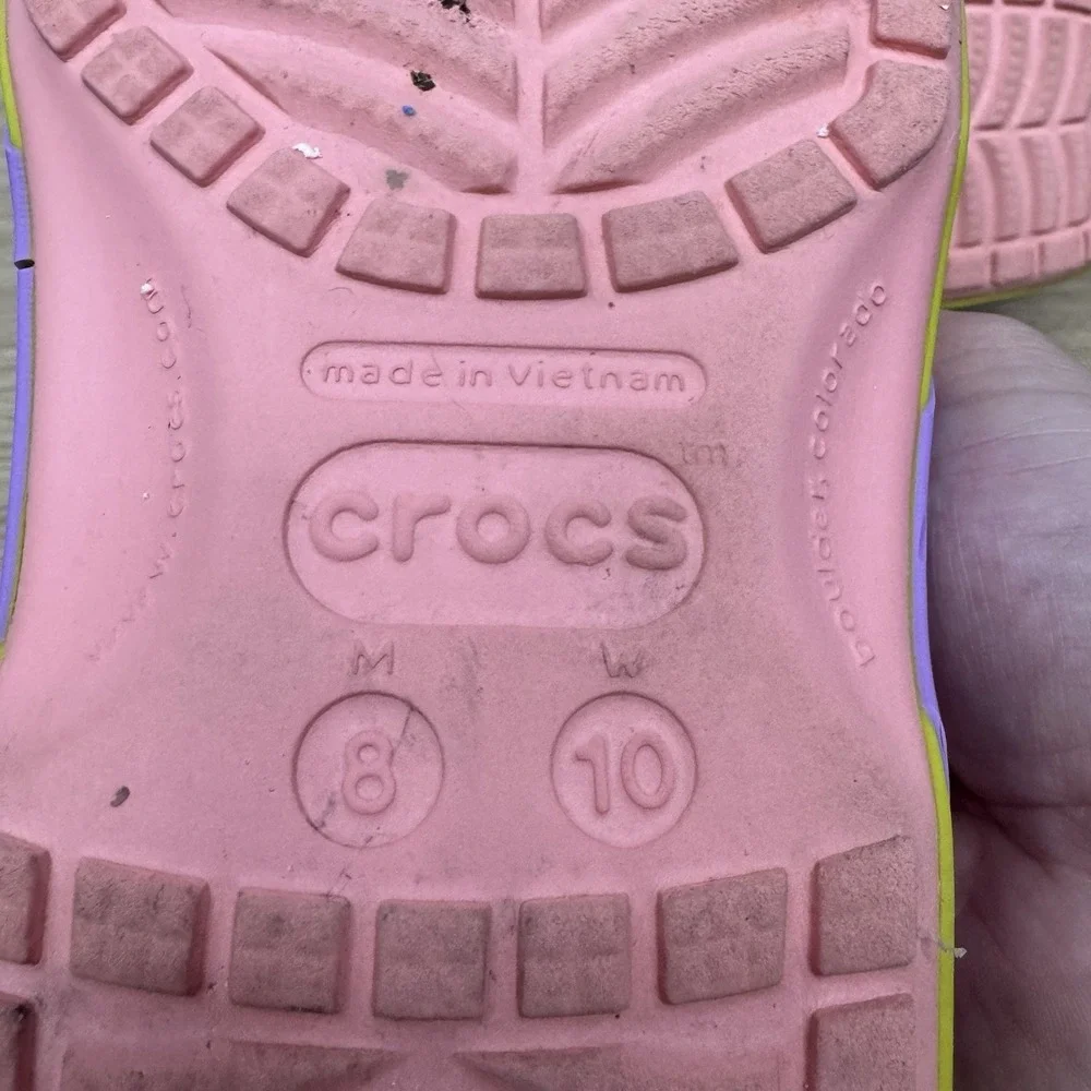 Patrick‎ Star Crocs Classic Clog Men's 8 Women's 10 SpongeBob SquarePants
